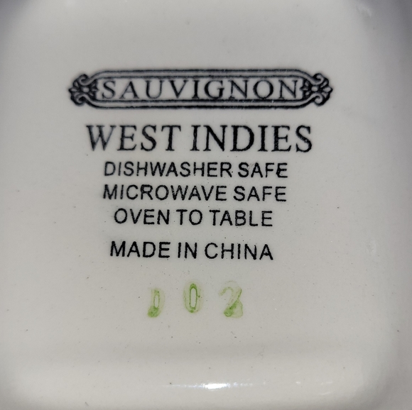 WEST INDIES 4 PART RELISH PLATE AND 7PC MUGS - Picture 10 of 10